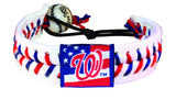 Washington Nationals Bracelet Classic Baseball Stars and Stripes CO-0