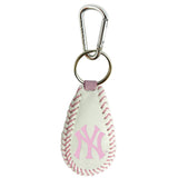 New York Yankees Keychain Baseball Pink CO-0