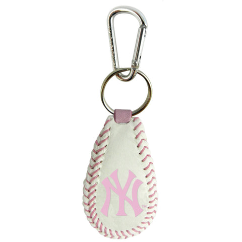 New York Yankees Keychain Baseball Pink CO-0