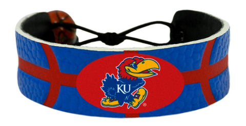 Kansas Jayhawks Bracelet Team Color Basketball CO-0