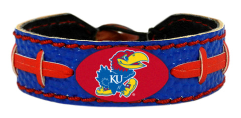 Kansas Jayhawks Bracelet Team Color Football CO-0