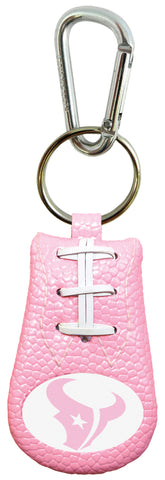 Houston Texans Keychain Pink Football CO-0