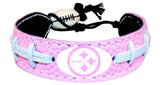 Pittsburgh Steelers Bracelet Pink Football CO-0