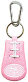 San Francisco 49ers Keychain Pink Football CO-0