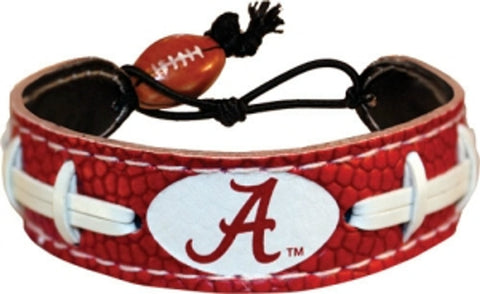 Alabama Crimson Tide Bracelet Team Color Football A Logo CO-0