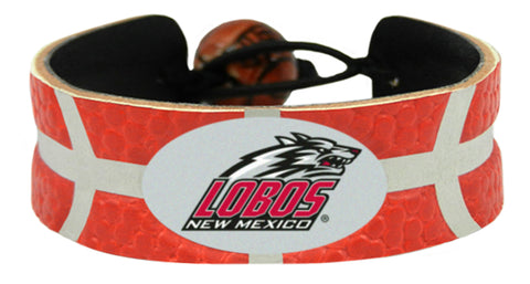 New Mexico Lobos Bracelet Team Color Basketball CO-0