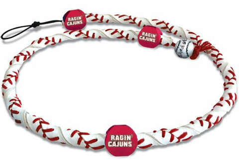 Louisiana Lafayette Ragin Cajuns Necklace Frozen Rope Classic Baseball CO-0