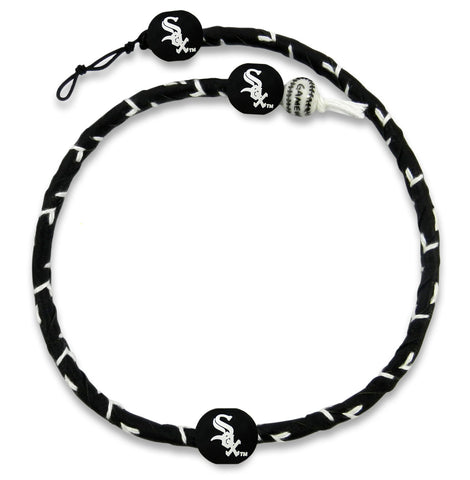 Chicago White Sox Necklace Frozen Rope Team Color Baseball CO-0