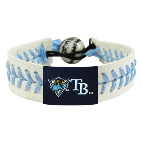 Tampa Bay Rays Bracelet Genuine Baseball Raymond Mascot CO-0