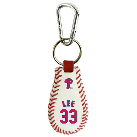 Philadelphia Phillies Keychain Classic Baseball Cliff Lee CO-0