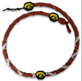 Iowa Hawkeyes Necklace Spiral Football CO-0