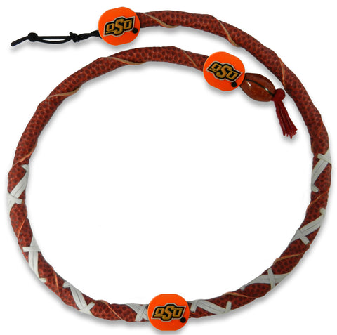 Oklahoma State Cowboys Necklace Spiral Football CO-0