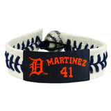 Detroit Tigers Bracelet Genuine Baseball Victor Martinez CO-0