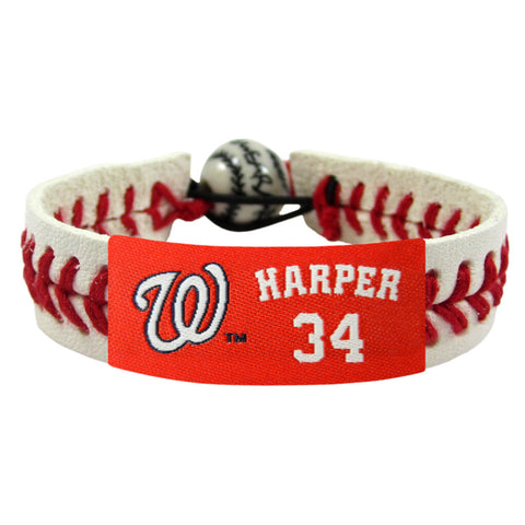 Washington Nationals Bracelet Classic Baseball Bryce Harper CO-0