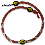 Iowa Hawkeyes Necklace Spiral Football Classic CO-0