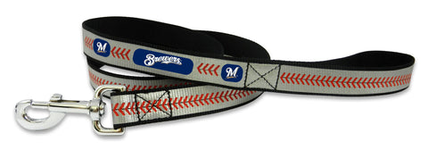 Milwaukee Brewers Pet Leash Reflective Baseball Size Small CO-0