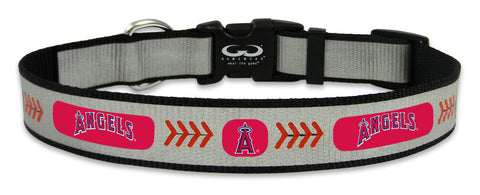 Los Angeles Angels Pet Collar Reflective Baseball Size Large-0