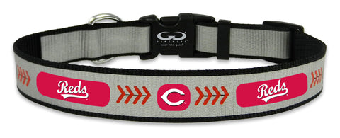 Cincinnati Reds Reflective Medium Baseball Collar-0