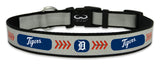 Detroit Tigers Pet Collar Reflective Baseball Size Medium CO-0