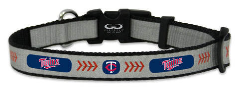 Minnesota Twins Pet Collar Reflective Baseball Size Small CO-0