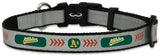 Oakland Athletics Pet Collar Reflective Baseball Size Toy CO-0