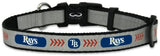 Tampa Bay Rays Pet Collar Reflective Baseball Size Toy CO-0