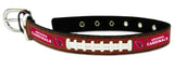 Arizona Cardinals Pet Collar Leather Classic Football Size Large CO-0