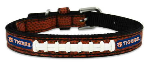 Auburn Tigers Classic Leather Toy Football Collar-0