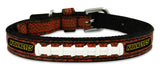 Iowa Hawkeyes Classic Leather Toy Football Collar-0