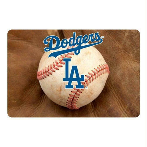 Los Angeles Dodgers Pet Bowl Mat Classic Baseball Size Large CO-0