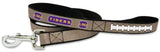 LSU Tigers Pet Leash Reflective Football Size Large Alternate CO-0