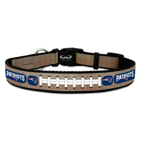 New England Patriots Pet Collar Reflective Football Size Toy CO-0