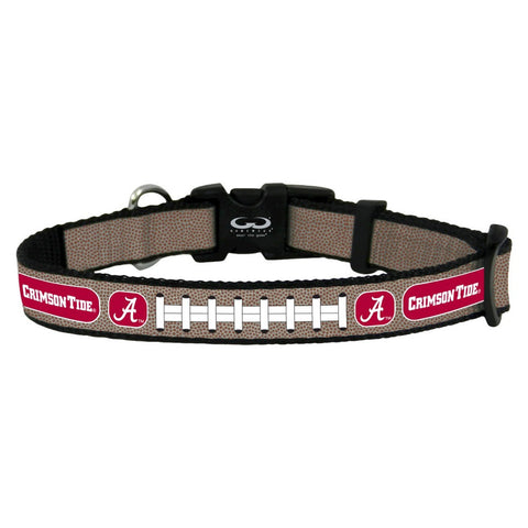 Alabama Crimson Tide Pet Collar Reflective Football Size Toy CO-0