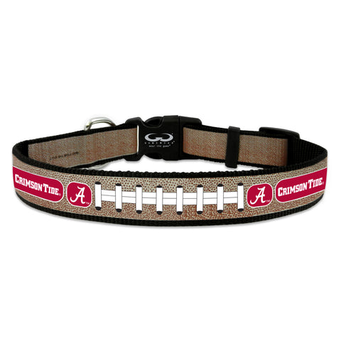 Alabama Crimson Tide Pet Collar Reflective Football Size Medium CO-0