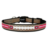 Georgia Bulldogs Pet Collar Reflective Football Size Medium CO-0