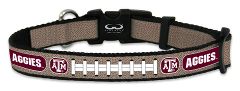Texas A&M Aggies Reflective Toy Football Collar-0