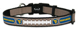 West Virginia Mountaineers Reflective Toy Football Collar-0