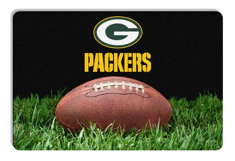 Green Bay Packers Pet Bowl Mat Classic Football Size Large CO-0