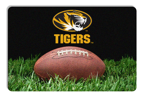 Missouri Tigers Classic Football Pet Bowl Mat - L  CO-0