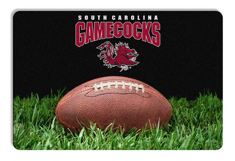 South Carolina Gamecocks Classic Football Pet Bowl Mat - L-0