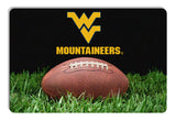 West Virginia Mountaineers Classic Football Pet Bowl Mat - L-0