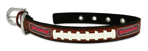 Tampa Bay Buccaneers Pet Collar Leather Classic Football Size Small CO-0