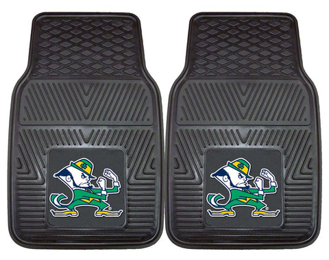 Notre Dame Fighting Irish Heavy Duty 2-Piece Vinyl Car Mats-0