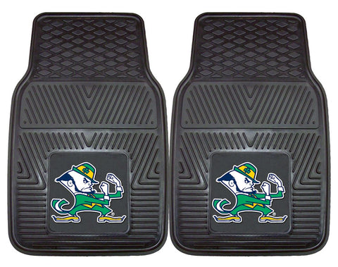 Notre Dame Fighting Irish Heavy Duty 2-Piece Vinyl Car Mats-0