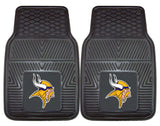 Minnesota Vikings Car Mats Heavy Duty 2 Piece Vinyl-0