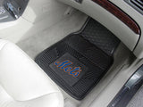 New York Mets Heavy Duty 2-Piece Vinyl Car Mats-0