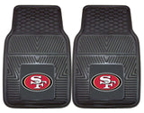 San Francisco 49ers Car Mats Heavy Duty 2 Piece Vinyl-0