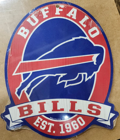 Buffalo Bills Sign 11x13 Oval-0
