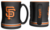 San Francisco Giants Coffee Mug 14oz Sculpted Relief Team Color-0