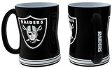 Las Vegas Raiders Coffee Mug 14oz Sculpted Relief Team Color-0